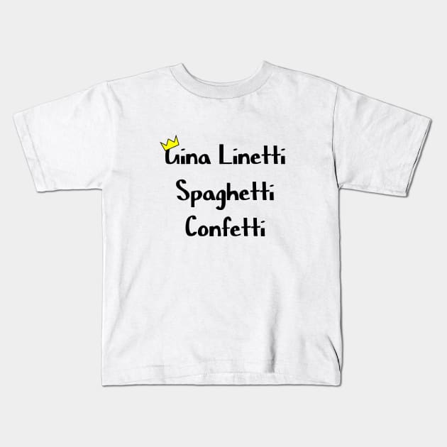 Linetti Kids T-Shirt by agnesewho